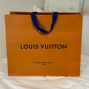 Empty Louis Vuitton Shopping/Gift Bag